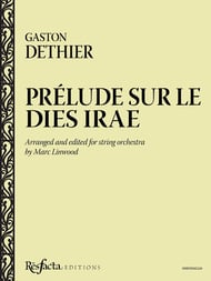 Prelude sur le Dies Irae Orchestra sheet music cover Thumbnail